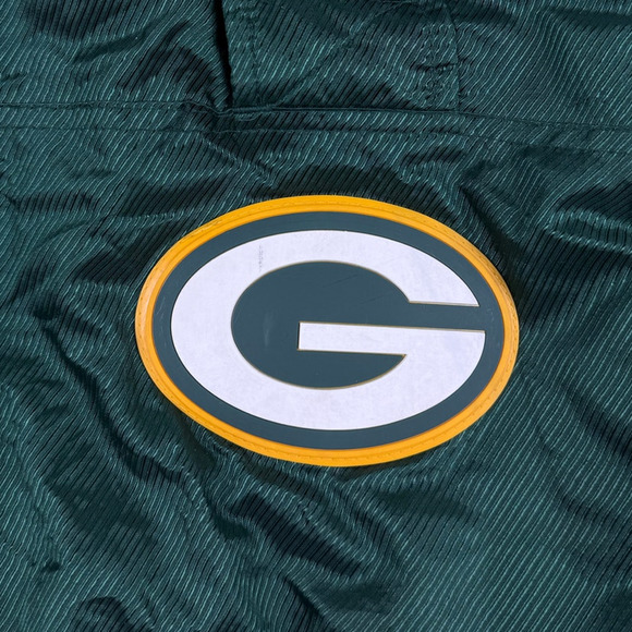 Vintage Green Bay Packers NFL Pro Line Starter Hooded Jacket Size Youth Large - Picture 9 of 11